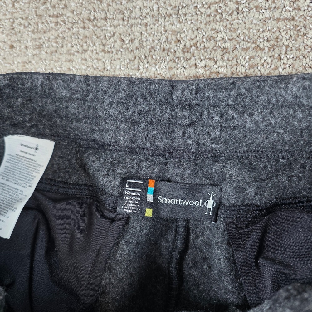 Smartwool Womens Hudson Trail Gray Wool Blend Cargo Jogger Pants Size Large L - Picture 6 of 11